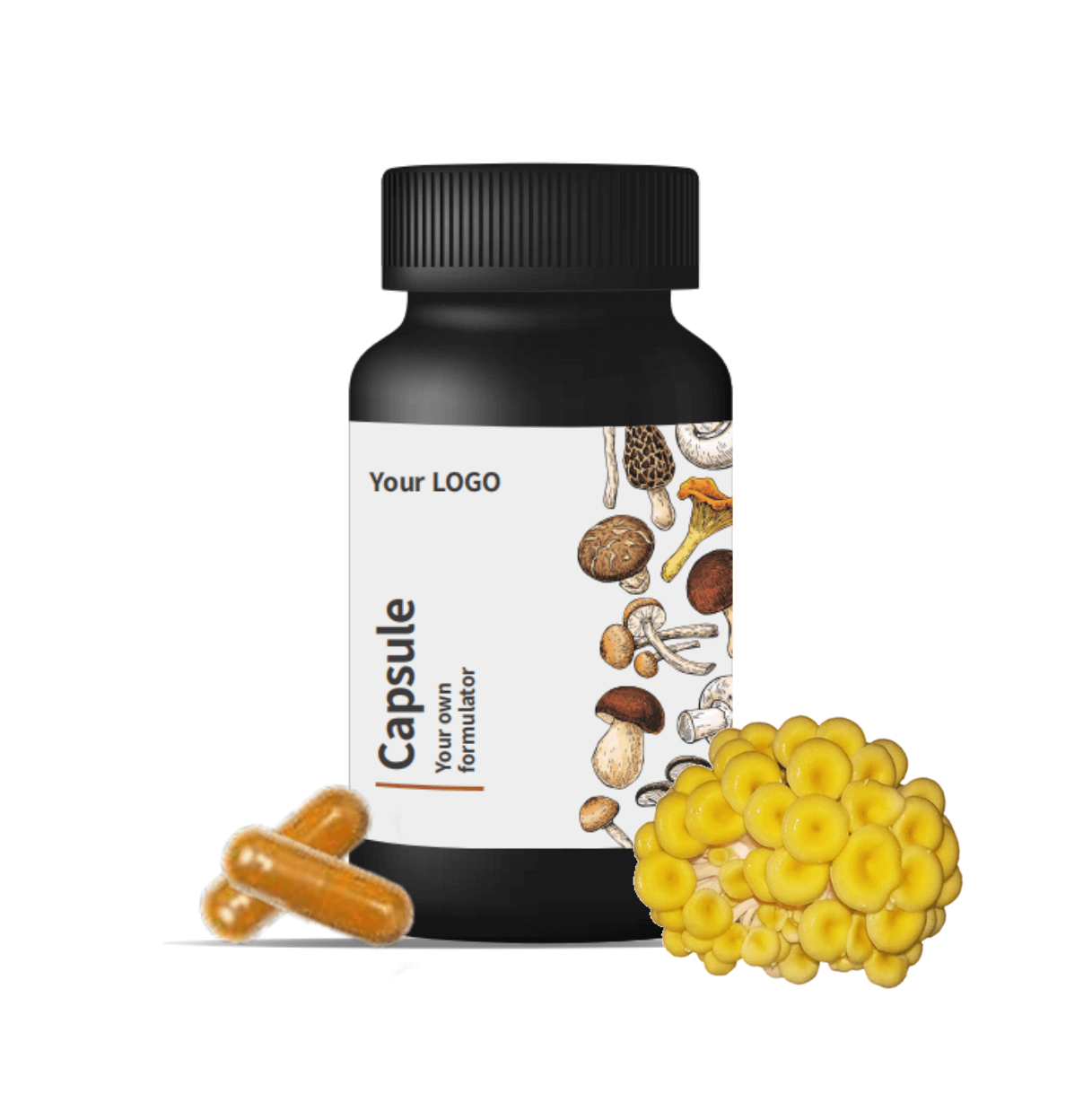 Golden Oyster Mushroom Capsule